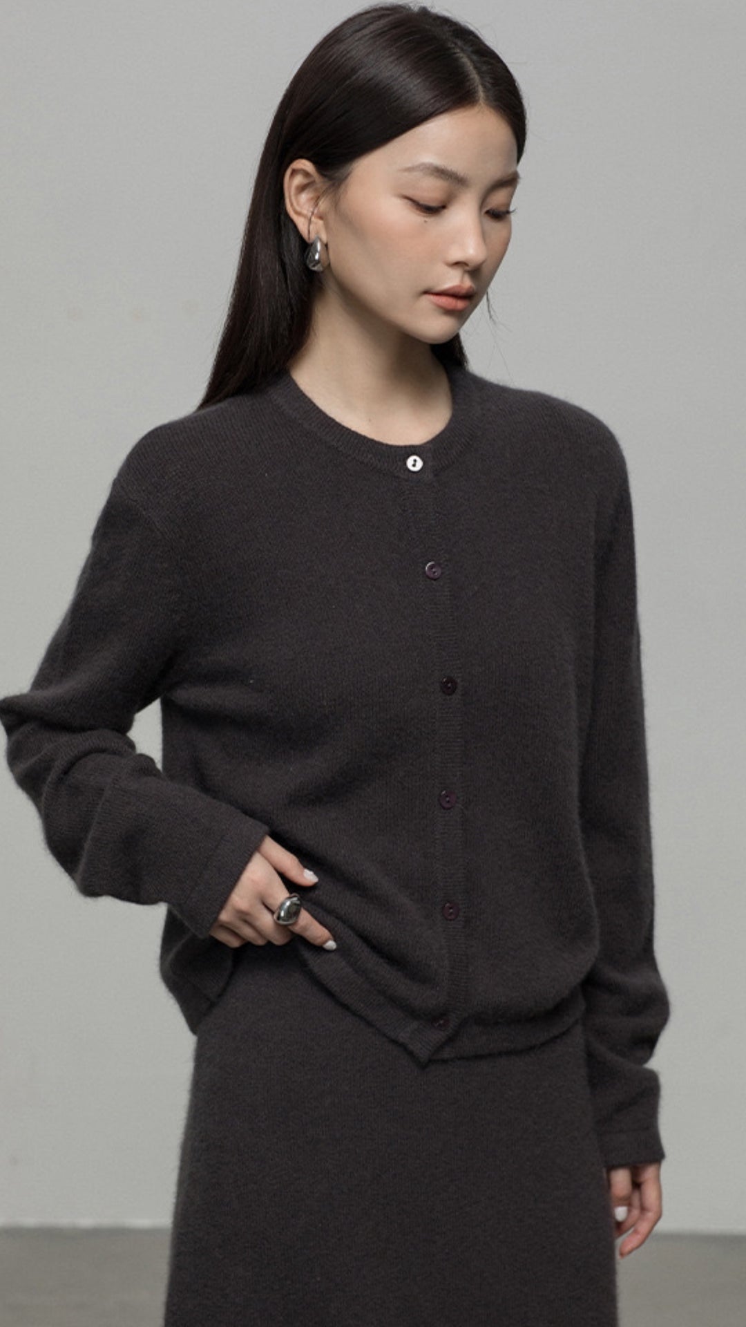 Tao One Tech™ • Zen Wool Cardigan Sweater • Breathable • Cozy Warmth • High Quality Wool