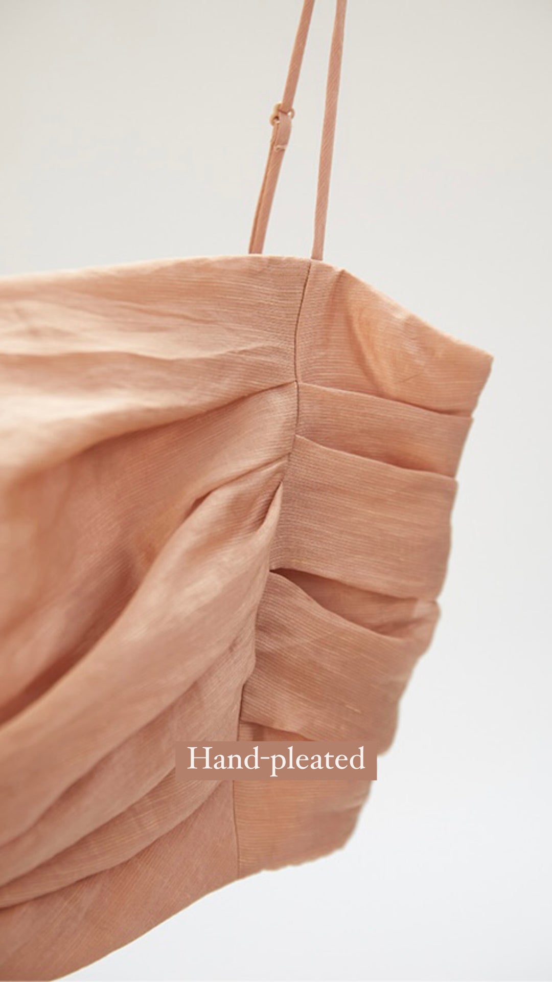 Tao One Tech™ • Rose Tea Dance Tank Top • With Ribbon • Heaven’s Silk Linen • Flowy