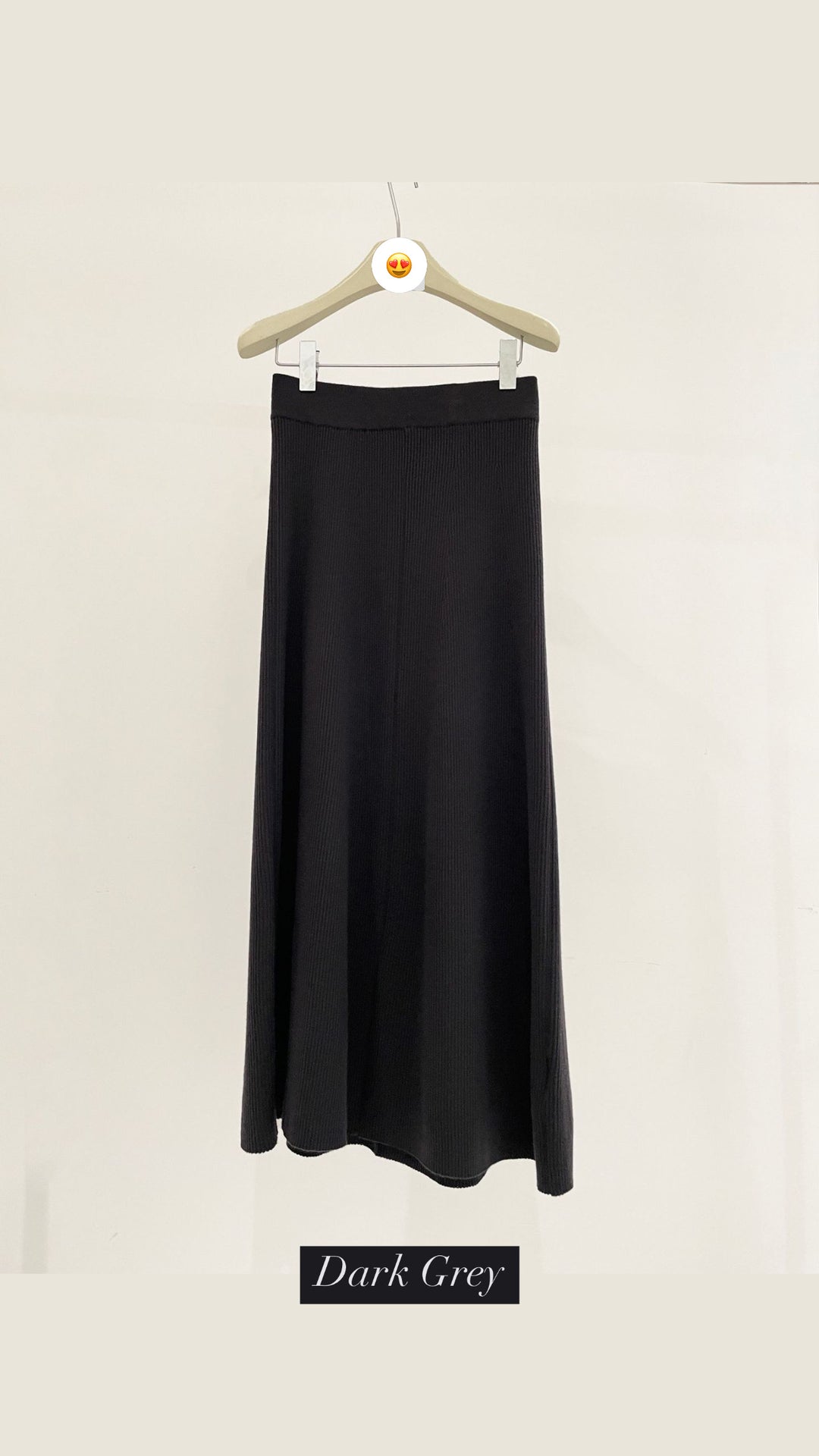 Tao One Tech™ • Zen Lotus Knit Skirt • High Waist • Mid-Length Hip Skirt• Breathable • Non-Itchy • Washable Wool Acrylic Blend