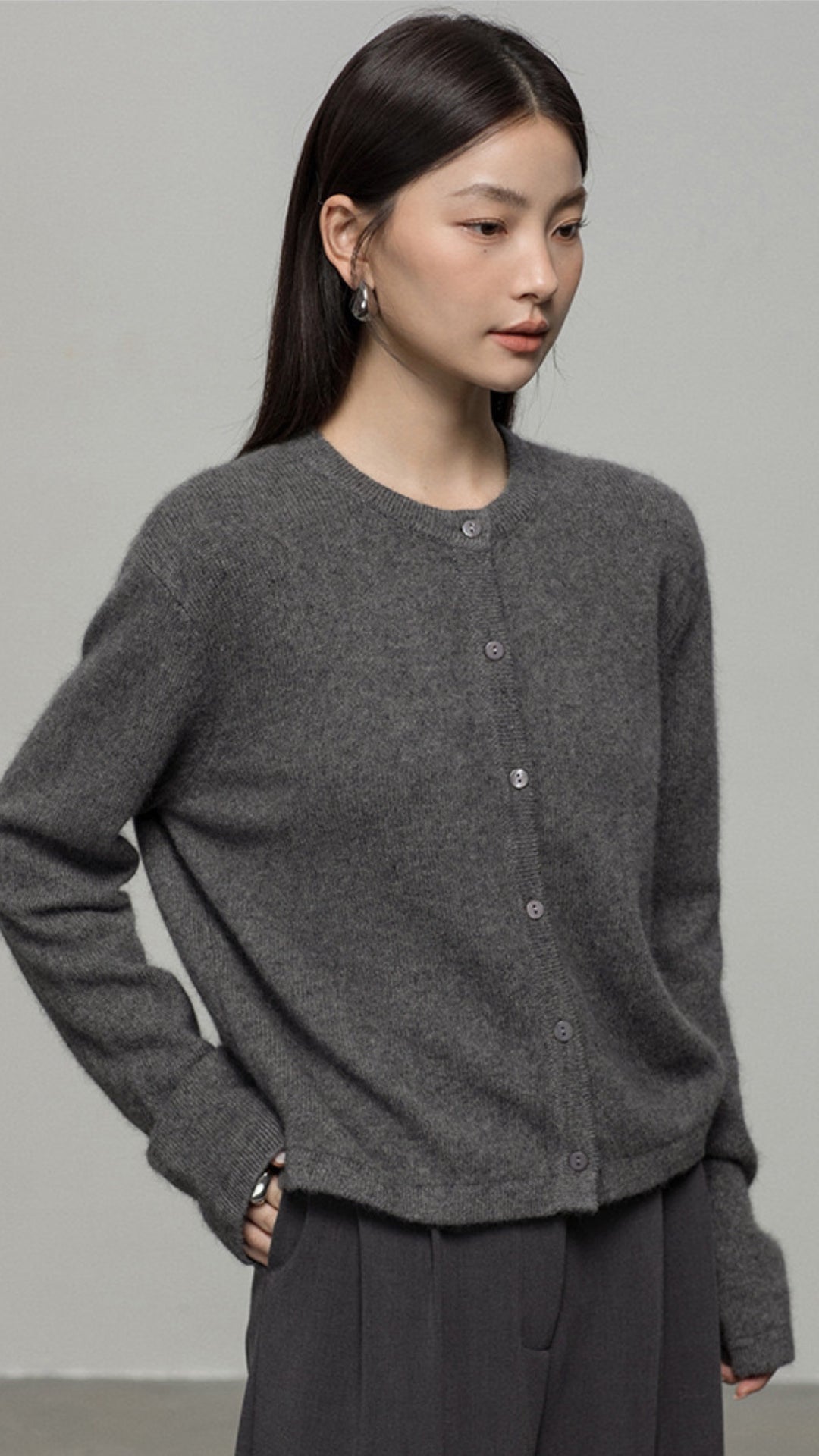 Tao One Tech™ • Zen Wool Cardigan Sweater • Breathable • Cozy Warmth • High Quality Wool