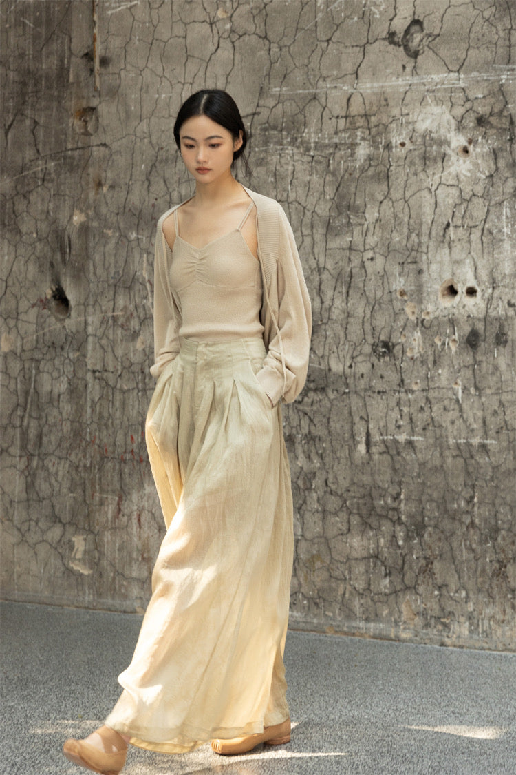 Tao One Tech™ • Tea Dance Pants • Heaven’s Silk Linen • Flowy