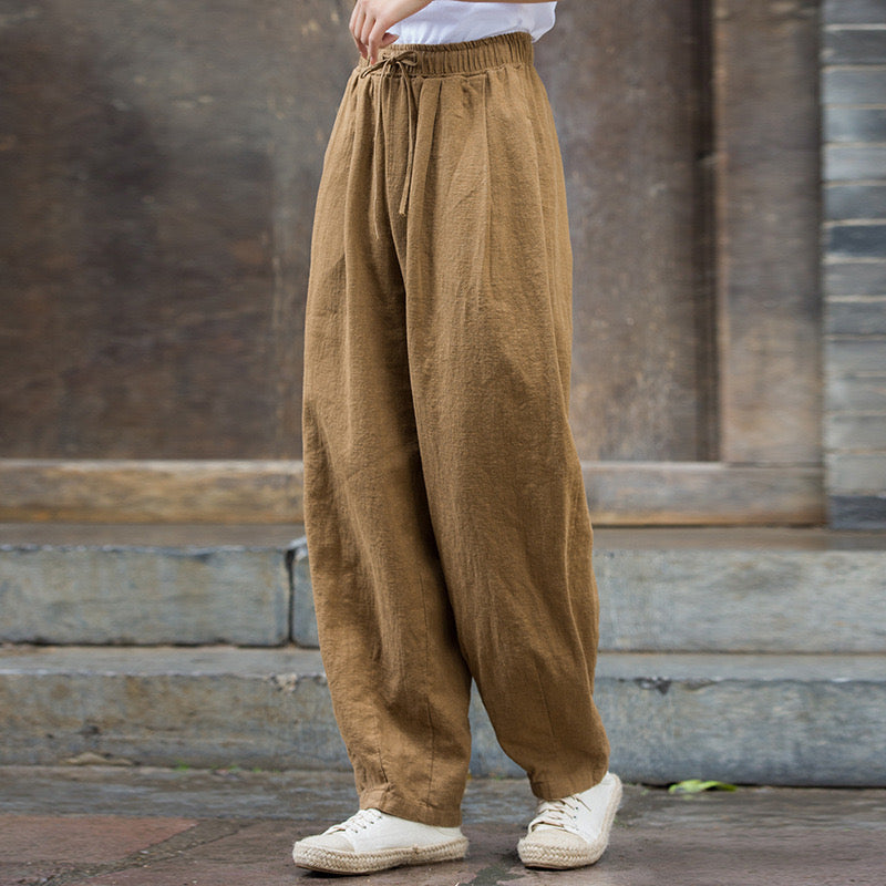 Tao One Tech™ • Zen Artistic Carrot Pants • Tech Pockets • Gender Neutral