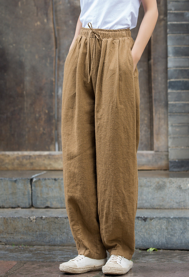 Tao One Tech™ • Zen Artistic Carrot Pants • Tech Pockets • Gender Neutral