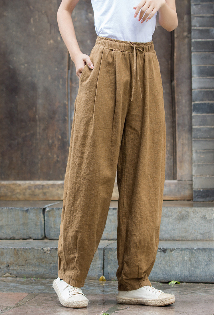 Tao One Tech™ • Zen Artistic Carrot Pants • Tech Pockets • Gender Neutral